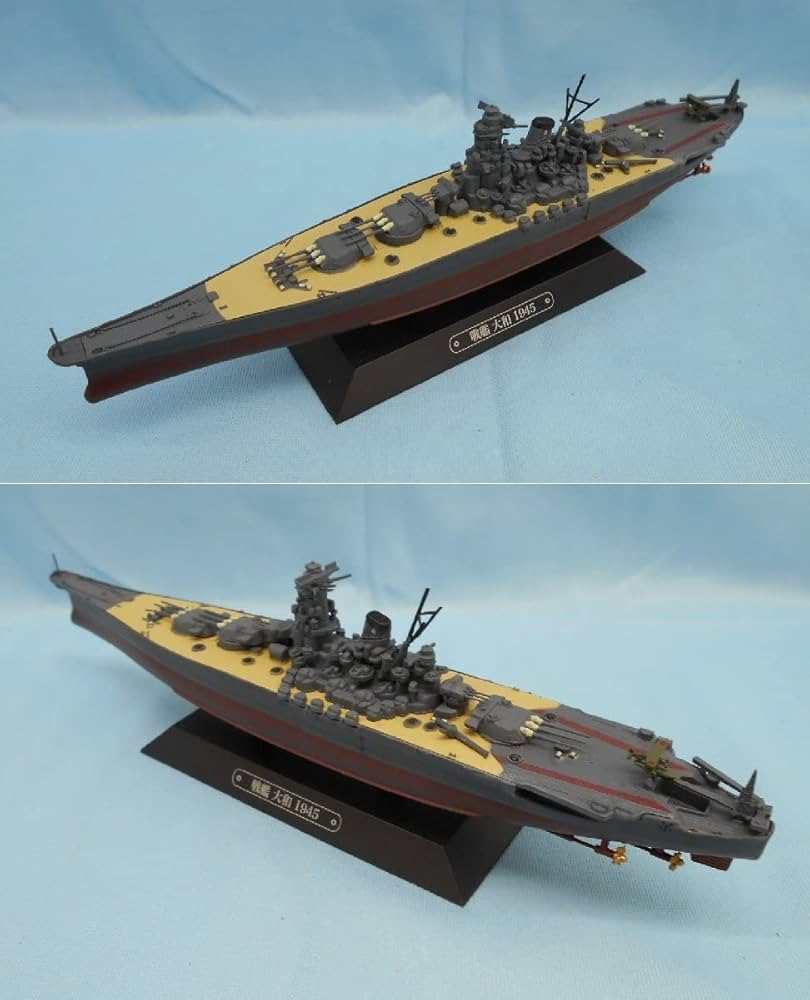 2隻　世界の軍艦コレクション 戦艦 大和 1945 空母赤城1942 プラモデル 2隻 世界の軍艦コレクション 戦艦 大和 1945 空母赤城1942